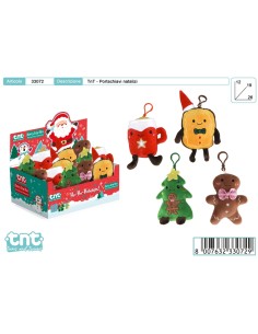 TnT MERRY KEYS'MAS - PORTACHIAVI PELUCHE NATALE 33072