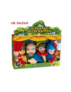 MARIONETTE TEATRINO FIABE ITALIANE 4 PZ 74136