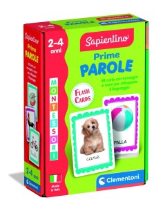 MONTESSORI FLASHCARDS PRIME PAROLE 16835