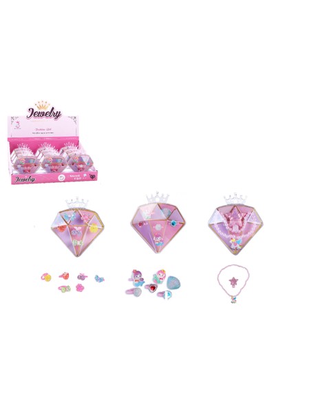 DIAMANTE CON GIOIELLI 3 ASS 52665