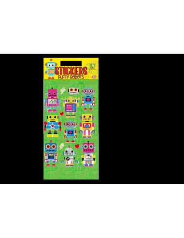 STICKERS PUFFY ROBOT ST0210