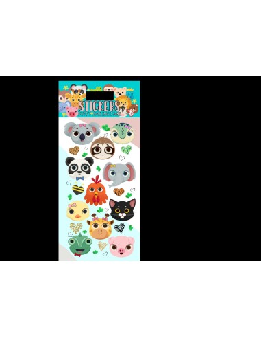 STICKERS PUFFY SMILING FACE  ST0212