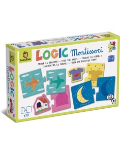 LOGIC MONTESSORI - TROVA LA SAGOMA 22532