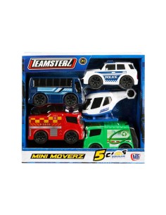 TEAMSTERZ MINI MOVERZ 5 CARS 1416930
