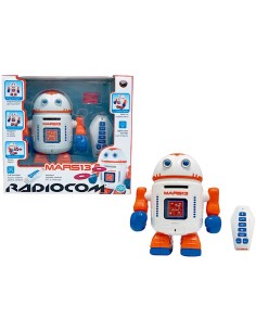 RADIOCOM - MARS 13 ROBOT RC AD INFRAROSSI, MISURA 16 X 10...