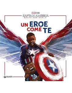 LIBRO CAPTAIN AMERICA BRAVE NEW WORLD UN EROE COME TE W0992A