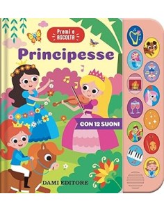LIBRO  PRINCIPESSE - PREMI E ASCOLTA 59379A