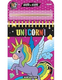 LIBRO UNICORNI - GRATTA E SCOPRI 60006A