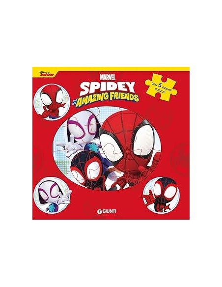 LIBRO PUZZLE SPIDEY E I SUOI FANTASTICI AMICI W0589A