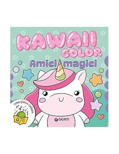LIBRO  AMICI MAGICI. KAWAII COLOR  60014A