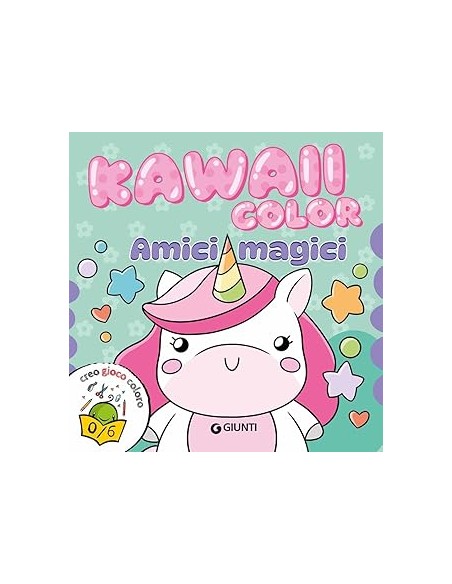 LIBRO  AMICI MAGICI. KAWAII COLOR  60014A