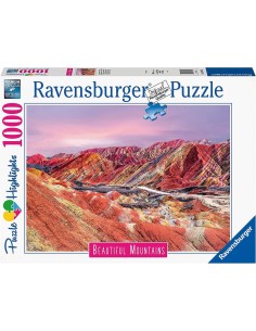 PUZZLE 1000 PZ MONTAGNE ARCOBALENO CINA 17314