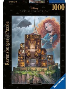 PUZZLE 1000 PZ MERIDA - DISNEY CASTLES 17335