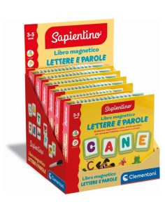 LIBRI MAGNETICI LETTERE E PAROLE  16487