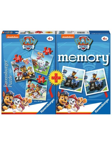 MEMORY+3 PUZZLE PAW PATROL 20823