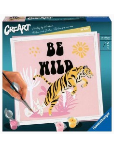 CREART SERIE TREND QUADRATI - BE WILD TIGRE 23665