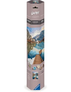 CREART SERIE B CANVAS - LAGO DI MONTAGNA 23909