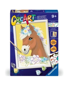 CREART SERIE D - CAVALLO TRA I FIORI  23980