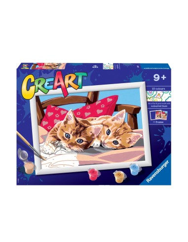 CREART GATTINI SU CUSCINO 28938