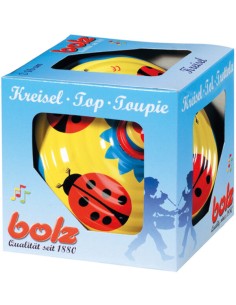 TROTTOLA METALLO 16 CM LADY BUG 52261