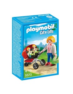 PLAYMOBIL MAMMA CON GEMELL.5573