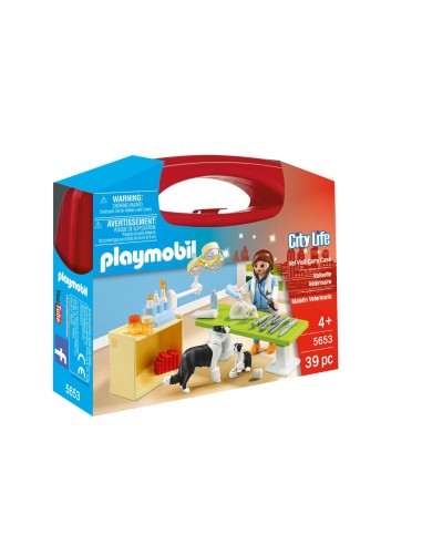 PLAYMOBIL VALIGETTA VETERINARIO 5653