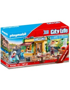 PLAYMOBIL PIZZERIA CON GIARDINO 70336