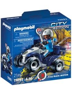 PLAYMOBIL QUAD POLICE 71092