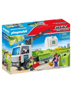 PLAYMOBIL CAMION TRASPORTI CONTENITORI RIFIUTI 71431