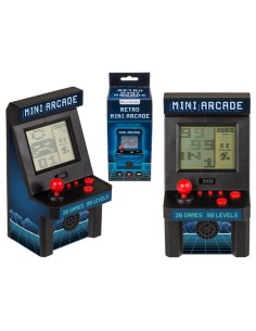 MINI CABINATO DA GIOCO RETRO CON 26 GIOCHI, CA. 12,7 X 7...