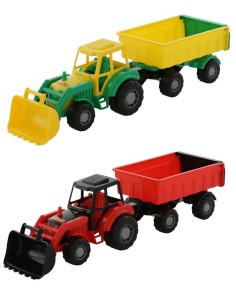 TRATTORE CON RIMORCHIO 35264