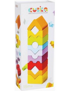 TORRE COLORATA LEGNO 12 PZ  14996