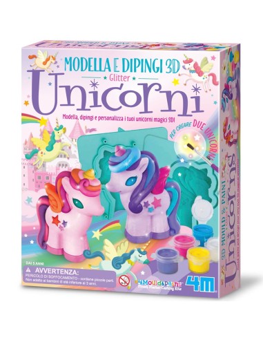 MODELLA  DIPINGI / UNICORNI GLITTER...