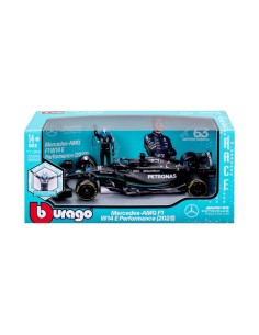 F1 MERCEDES W14 E PERFORMANCE 44 W/HAMILTON FIGURE - 124...
