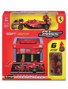 AUTO PIT STOP FERRARI SF-24 16 LECLERC 18-36862L
