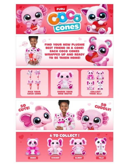 COCO CONES PELUCHE LOVES ASS 9639F