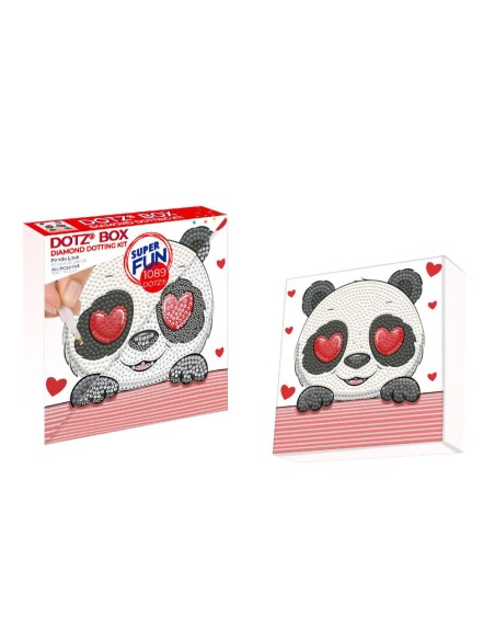 DIAMOND DOTZ BOX PANDA LOVE DDZDBX.064