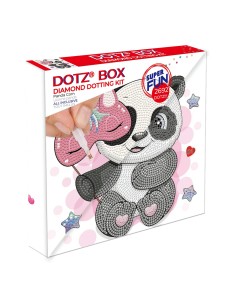 DIAMOND DOTZ BOX PANDA CORN DDZDBX.080