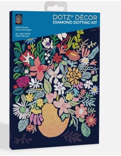 DIAMOND DOTZ DECOR WILD FLOWERS 30X20 DDZDBX3.001