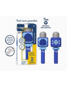 MICROFONO KARAOKE WIRELESS.  TOM 70255