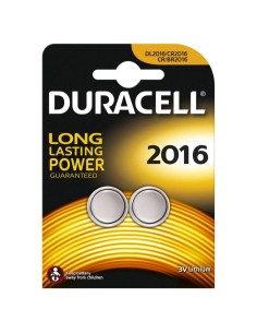 PILE DURACELL BOTTONE 2016  BLISTER DA 2 PZ DU20B2