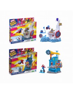 AVENGERS  STUNT SQUAD PLAYSET AST  F68945L00