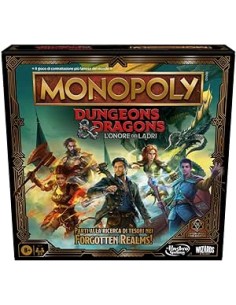 MONOPOLY DUNGEONS AND DRAGONS MOVIE L'ONORE DEI LADRI F6219