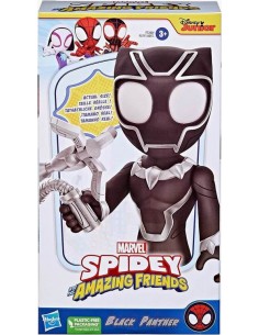 SPIDEY FIGURA MEGA BLACK PANTHER F72605X2