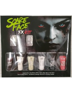 SET TRUCCO PIU' LENTI ASS. ZOMBIE O DEVIL  SKZOMBIE-DEVIL