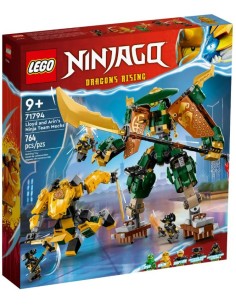 LEGO NINJAGO TEAM MECH NINJA DI LLOYD E ARIN 71794