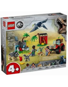 LEGO JURASSIC WORLD CENTRO DI SOCCORSO DEI BABY DINOSAURI...