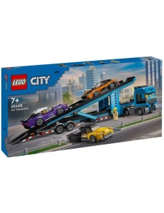 LEGO CITY BIG VEHICLES CAMION TRASPORTATORE CON AUTO...