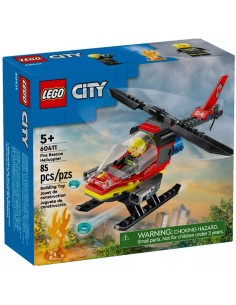 LEGO CITY FIRE ELICOTTERO DEI POMPIERI 60411