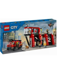 LEGO CITY FIRE CASERMA DEI POMPIERI E AUTOPOMPA 60414